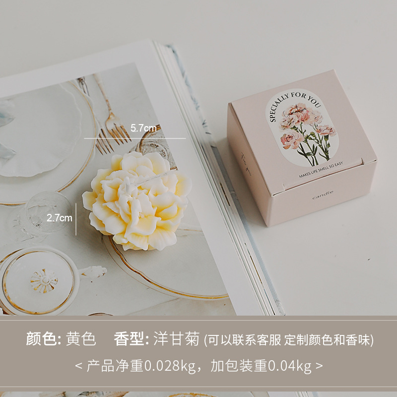 Clavones de arroz de cera de regalo del Día de la Madre fragancia valor facial acompañante de regalo de mano atmósfera decoración del hogar estilo cera