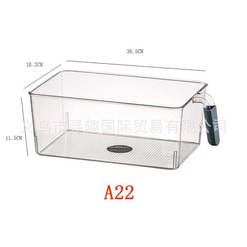 Factory Direct Sales Foreign Trade Plastic Pet Storage Box for Snacks, Transparent Miscellaneous Items, Desktop Refrigerator Storage and Organization Box Factory Direct Sales Foreign Trade Plastic Pet Storage Box for Snacks, Transparent Miscellaneous Items, Desktop Refrigerator Storage and Organization Box