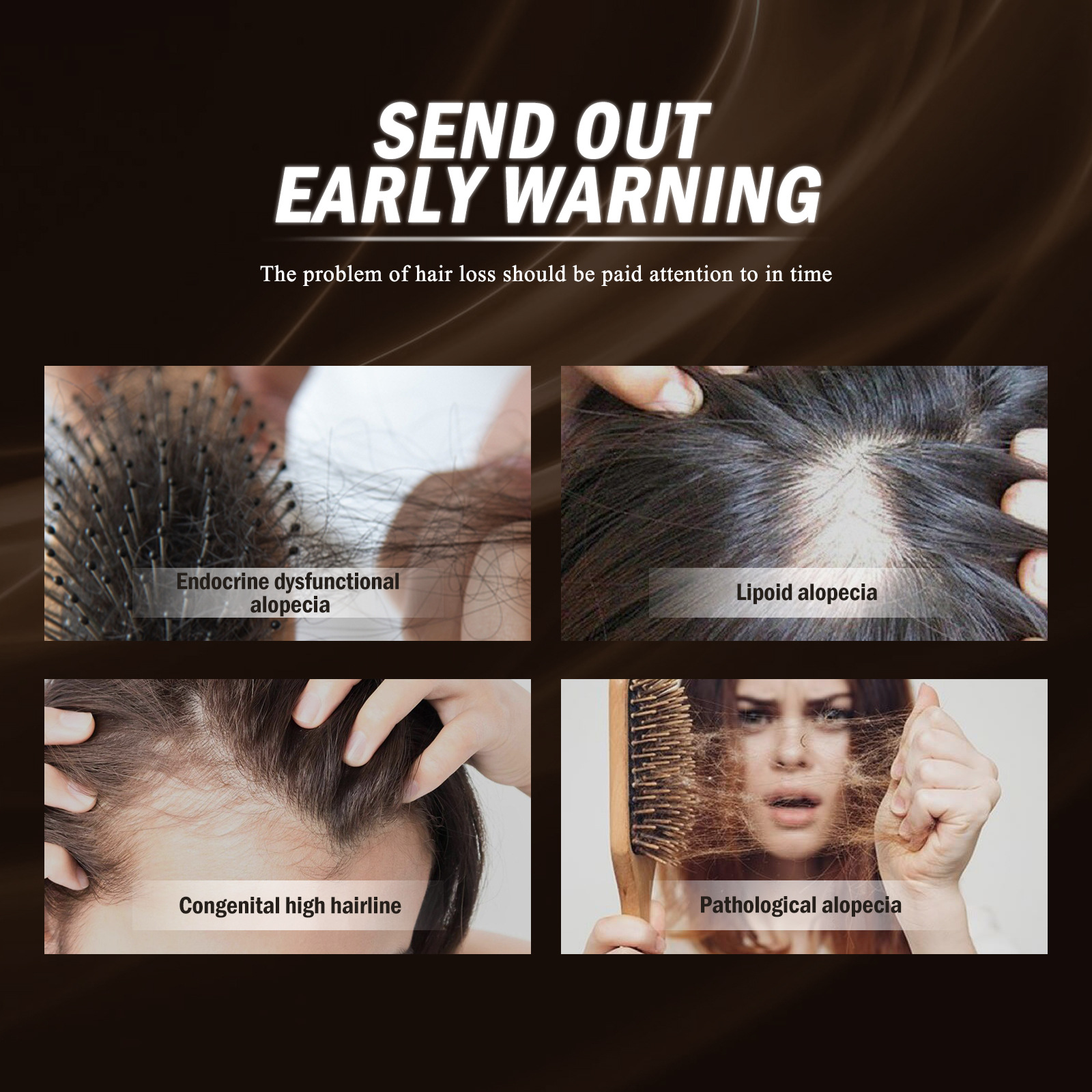 OUHOE Ginger Dense Repairs Root, Moisturizes Dry Firms Strong Hair, Prevents Hair Loss spray_voghion.com