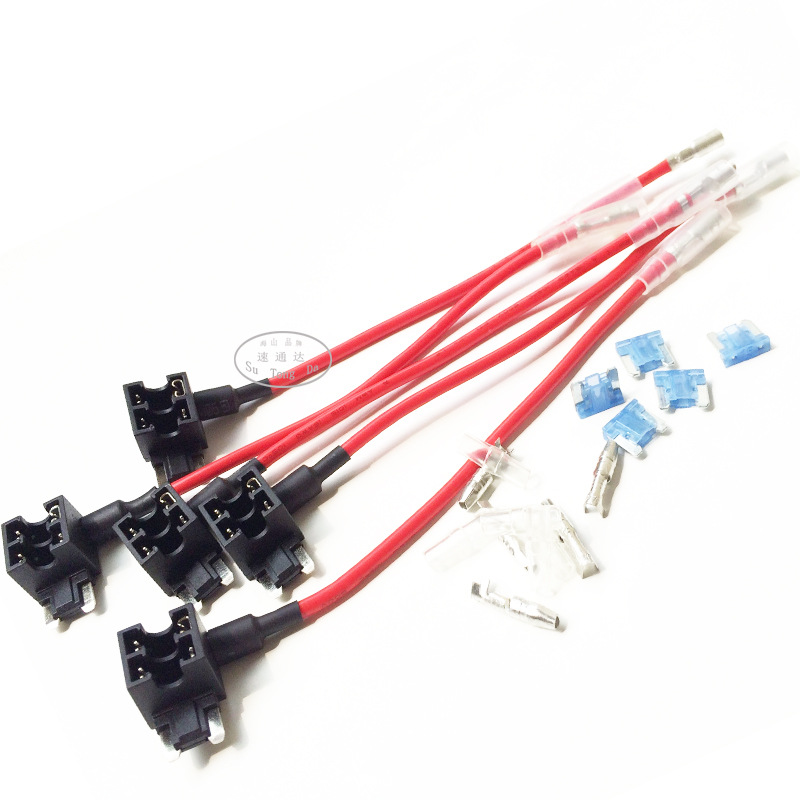 平角透明尾加端子护套及片