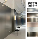 竹炭木金属板金属饰面板碳晶板护墙板pet墙板装饰拉丝碳金板墙面