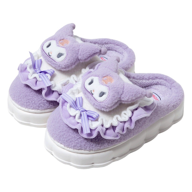 Coolomi Zapatillas de algodón invierno de las mujeres de interior del hogar de bienes genuinos IP conjunta de dibujos animados lindo Sanrio zapatillas al por mayor