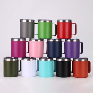 12oz14oz���ֱ����ȱ�304���P��R�˱�����logo�D�����w����ˮ��
