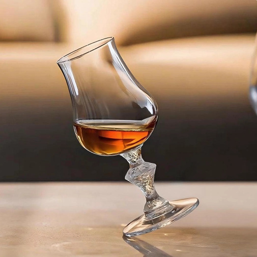 Tazas de vino de pie alto, tazas de cristal de whisky de malta única, tazas de cristal de whisky de alta calidad, tazas de cristal de whisky de malta, tazas de cristal de whisky de alta calidad, tazas de cristal de whisky de malta