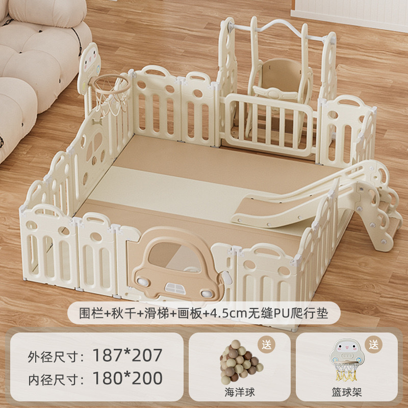 Anzhi IXPE juegos para niños cerca cerca de protección para bebés alfombra de gatear hogar para bebés cerca interior parque de atracciones