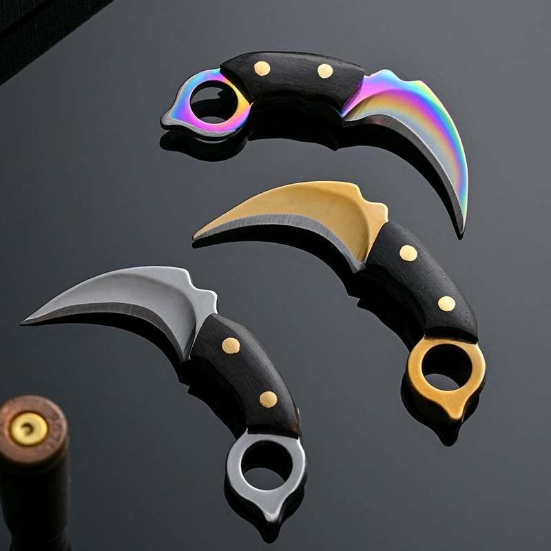 Брелок маленький кухонный нож мини маленький нож подарочный нож экспресс нож ручной нож ключ нож не складной нож ятаган когти