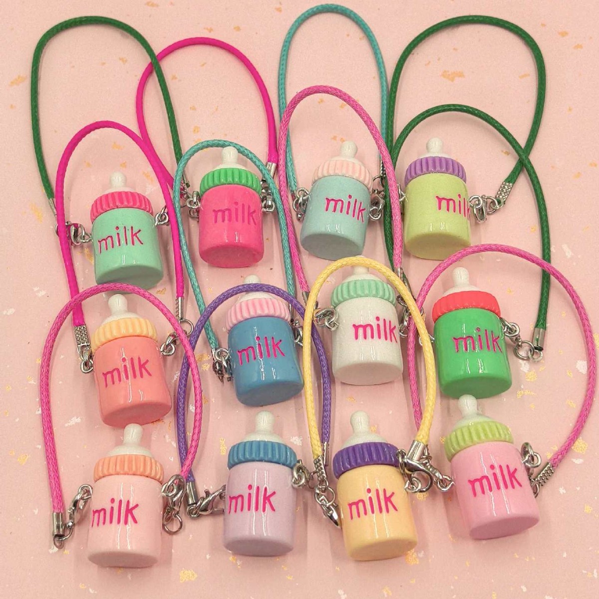 娃娃屋迷你水壶保温杯可爱小奶瓶挂件玩偶公仔小挎包饰miu系配饰