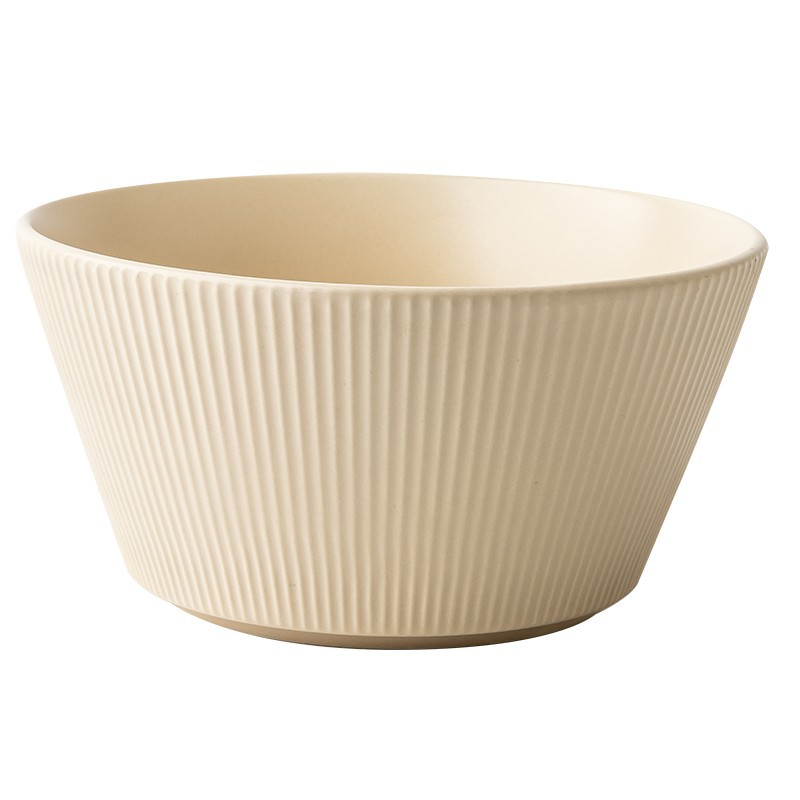 Tacos de arroz en relieve de niebla de 5 pulgadas personales de nicho cuenco de cerámica características domésticas de alto valor de exportación transfronteriza cuenco de arroz