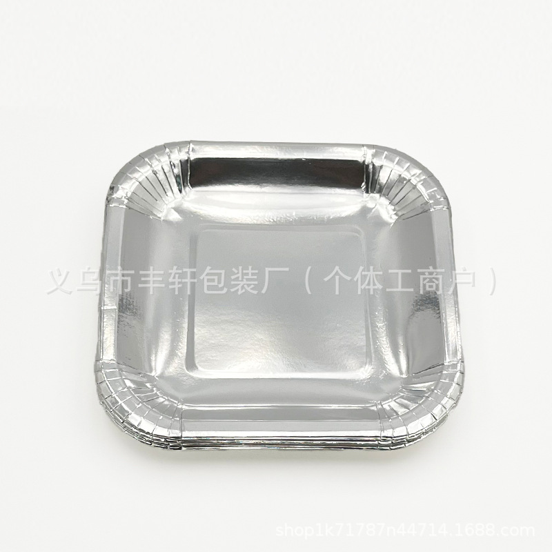 Platos de papel desechables platos de platos