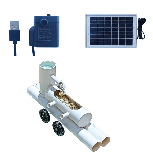 Solar fish tank circulating water pump, fish pond small submersible pump, small fountain flow system filter ornaments
