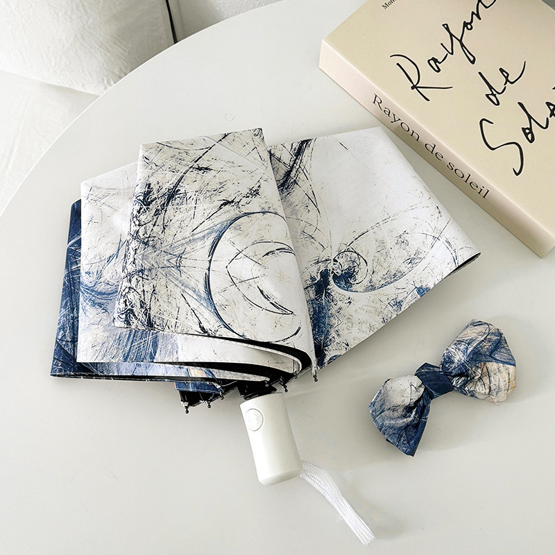 다채로운 파란색 3 배 8 가닥 자동