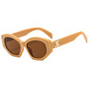 Fashionable sunglasses suitable for men and women, glasses, Aliexpress, European style, cat's eye, internet celebrity