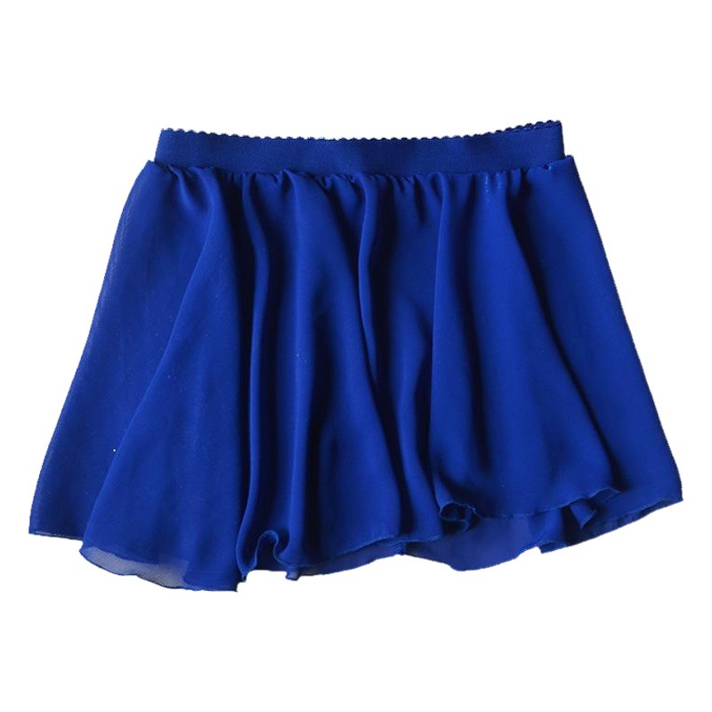 Venta al por mayor en stock falda de Ballet para niños falda de gasa elástica para niñas falda de gasa de media longitud especial accesorios de baile chino