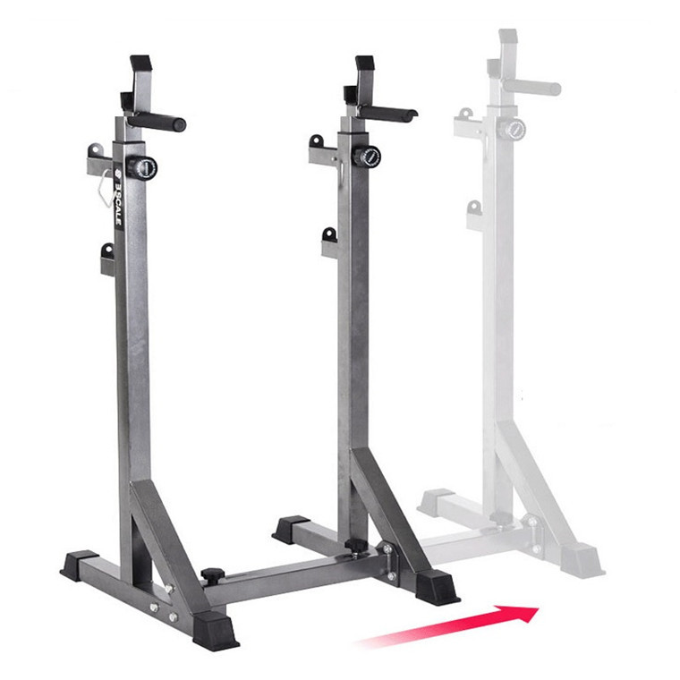 Casa equipo de la aptitud Squat rack banco de pesas estante de la prensa banco de peso Barbell rack Press Squat rack Barbell rack