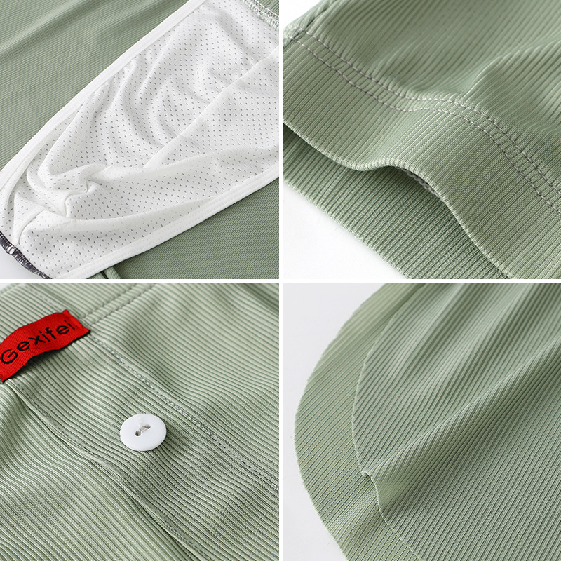 Pantalones interiores de hombre de alta calidad para hombres cuatro cuadrados de hielo Pantalones de hielo Pantalones cortos de hielo Pantalones interiores de hombre procesamiento personalizado