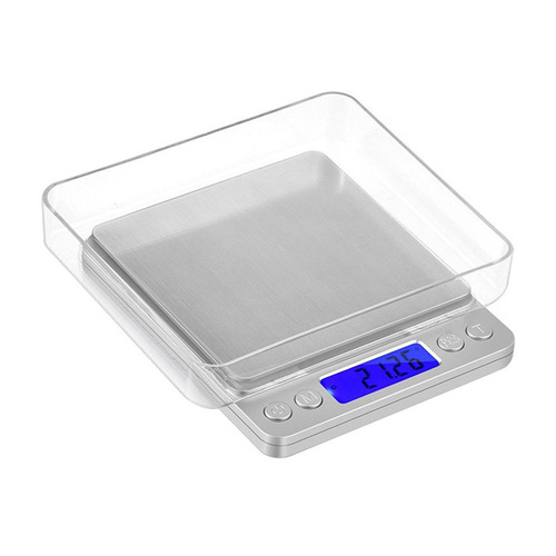 i2000 electronic scale kitchen scale baking electronic scale stainless steel jewelry scale portable scale high-precision pocket scale
