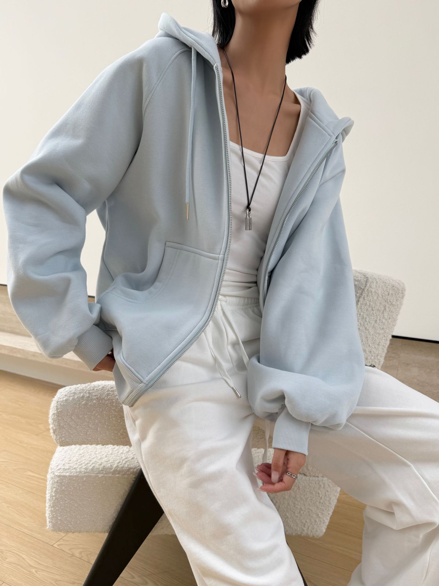 鴻のシャツの重ポンドの衛衣の女性の高級感の欧版の衛衣のカーディガン