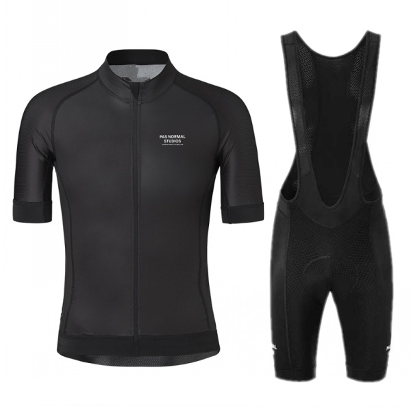 Pasnormal Cycling Suit Men's Short-Sleeved Spring and Summer Cycling Suit Breathable Sun Protection
