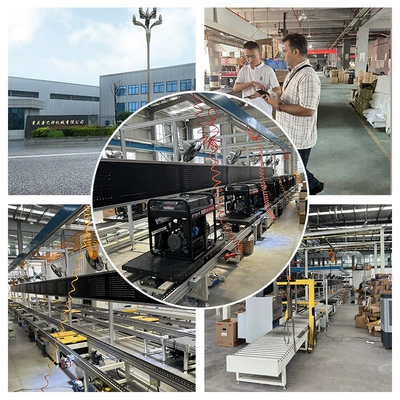Gasoline frequency conversion mute Avtomobil generatorları