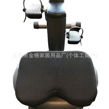 水阻划船机记忆棉坐垫 PU自结皮发泡坐垫 可水洗防滑坐垫