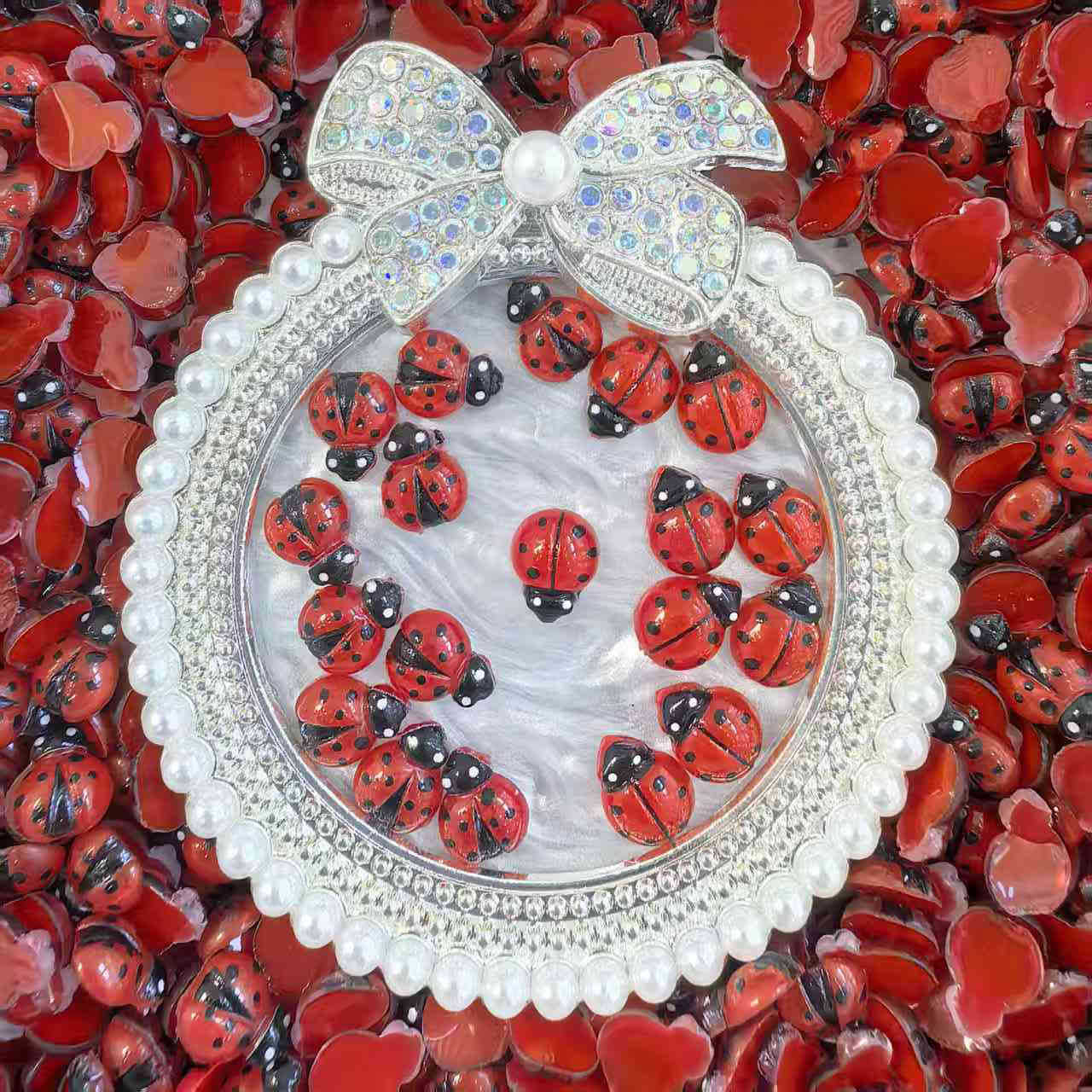 仿真七星瓢虫树脂饰品配件文具玩具服饰工艺品小配饰_15.jp