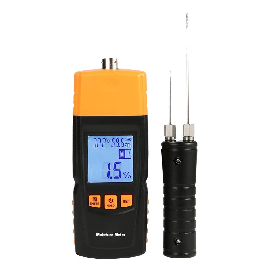 Стандартная мудрость GM620 древесины Влагомер тестер измерения древесины бамбук бумага Влагомер древесины Влагомер