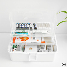 葯箱家用醫葯箱品收納盒兒童家庭裝大小號便攜三層折疊出診急救箱