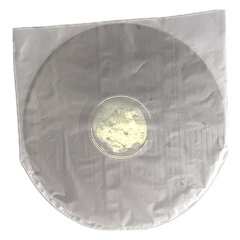 Bolsa de disco de vinilo LP de 7 pulgadas de 10 pulgadas de 12 pulgadas Bolsa de disco de vinilo no estática bolsa de embalaje a prueba de polvo bolsa de registro de arco