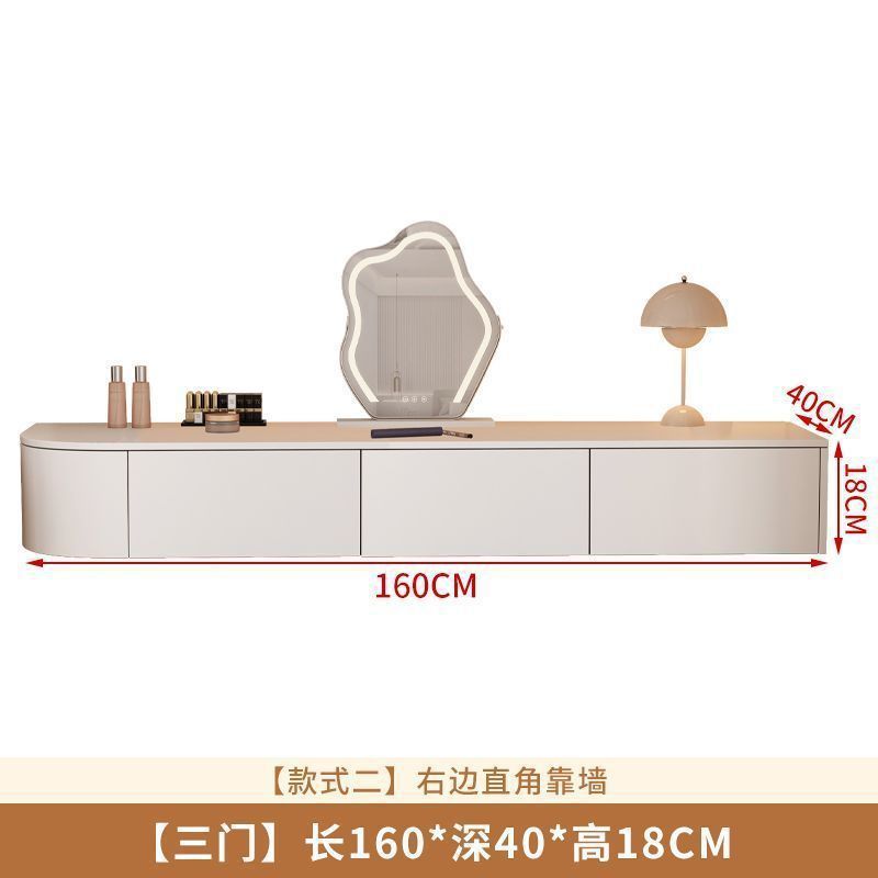 오른쪽 벽에 직각으로 서서 서랍 3개[거울 있음] 160