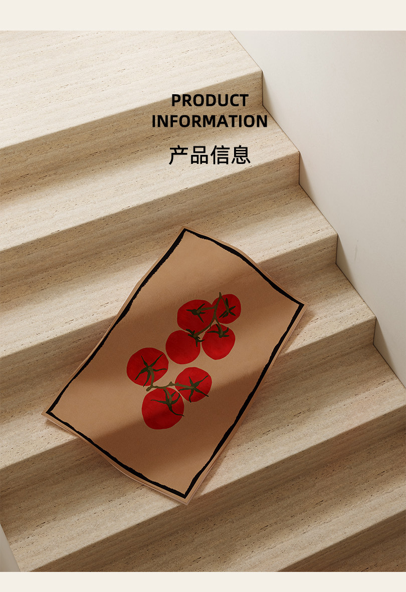 Entrance door mat with a light luxury and high-end feel, vintage style, dirt-resistant, non-slip, washable PVC loop mat for the foyer entrance