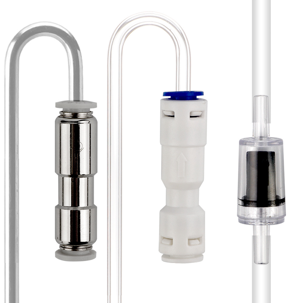 水族鱼缸配件无忧创意优质二氧化碳快插止回阀多款co2止逆阀|ru