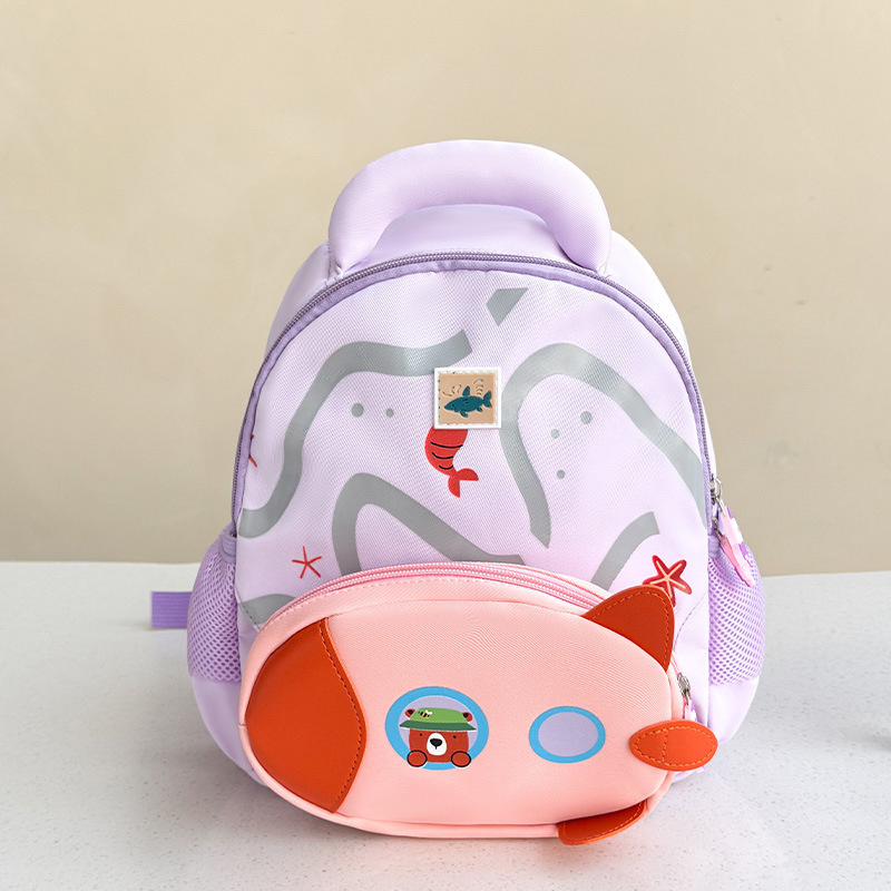 Mochila escolar para niños Dibujos animados Anime Kindergarten Mochila para niños 3-5 años Clase pequeña y media Mochila para niños y niñas Comercio exterior