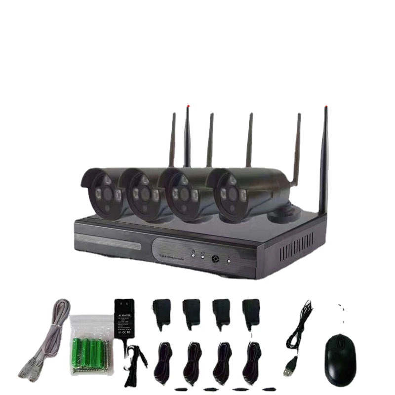 Fabricante mayorista equipo de monitoreo inalámbrico Kit HD NVR Kit 4CH NVR Kit 1080P HD