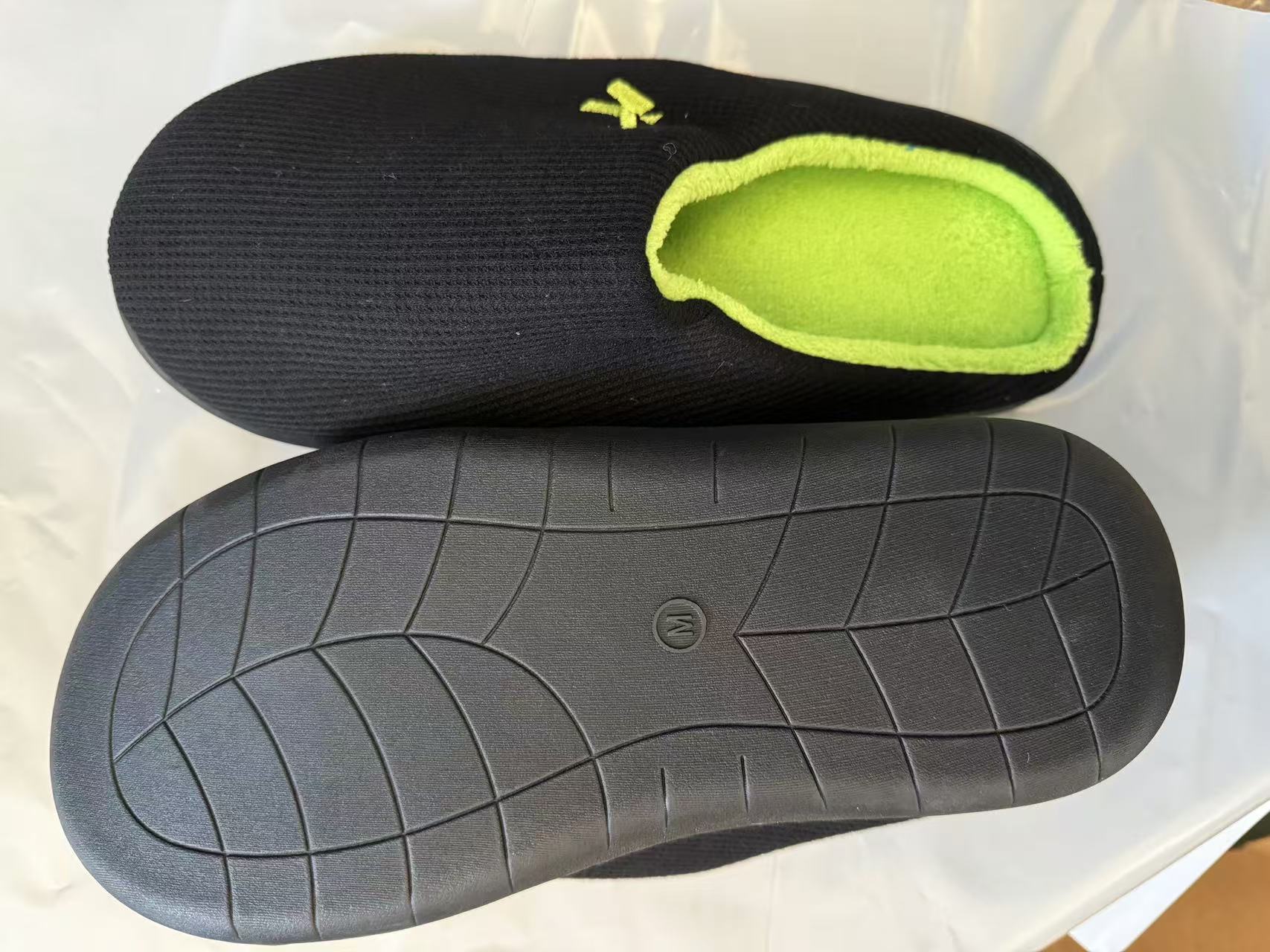 En stock fama pie BSCI gel de rebote lento gel esponja de memoria SEDEX-Zapatillas de algodón complejo resistente a pasos TPR undefined