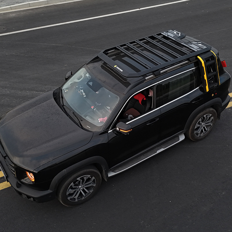 Suitable for the First-Generation Big Dog Outdoor Camping Vehicle Roof Expansion Explorer Roof Rack Canopy Side Tent Ladder