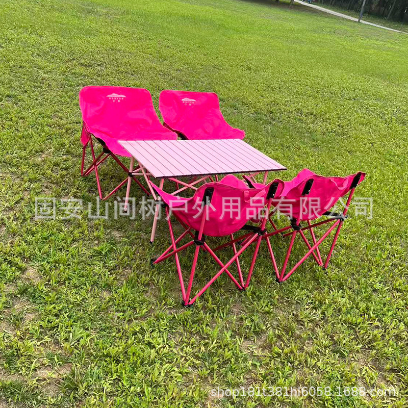 屋外折りたたみテーブルと椅子セット ポータブル シンプル ピクニック バーベキュー 屋台テーブル 釣り用テーブルと椅子 折りたたみテーブルと椅子セット|undefined