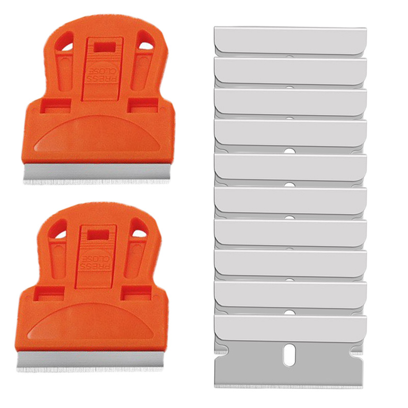 Mini espátula de limpieza de plástico para automóviles, pequeña espátula para quitar pegamento, hermosa espátula para quitar pegamento de azulejos de vidrio de costura, espátula para herramientas de espátula