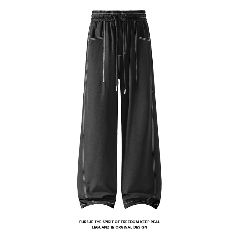 Neue Eisseidenhose für Frühjahr 2026 mit Ziernähten innen, Größen M-5XL, HK26098-TeP25_voghion.com