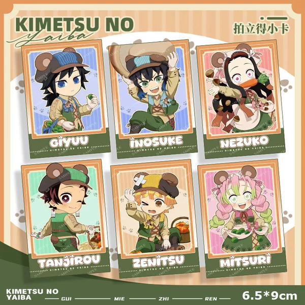 Blade of the Rose Harvest Season Series 10cm Standee 6.5*9cm Polaroid 75cm Double Flash Badge Collection