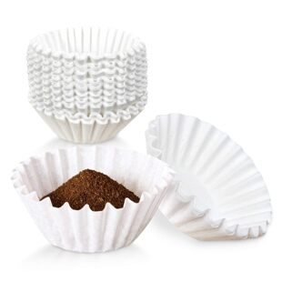 155/185 Coffee filter paper drip -type hand -coffee filter paper wave type filter paper cake bowl -type filter cup