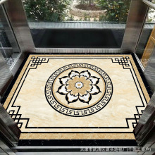 电梯轿厢专用地垫pvc免洗可擦定制酒店公司物业小区logo星期地毯