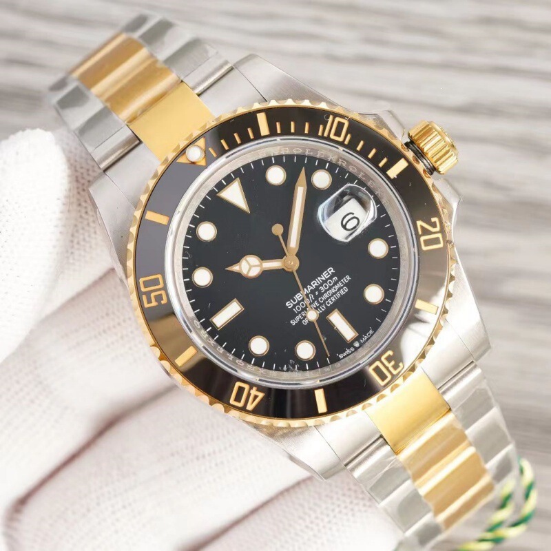Laojia Cross-Border Hot-Selling Direct Sales C Factory Submariner Watches 3135 3235 Black Submariner Men's Mechanical Watches Dropshipping