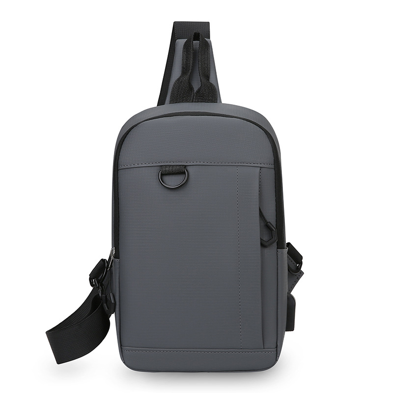 Nuevo bolso de pecho de hombre transfronterizo de gran capacidad al aire libre mochila deportiva multifuncional bolso de hombro de viaje de negocios USB