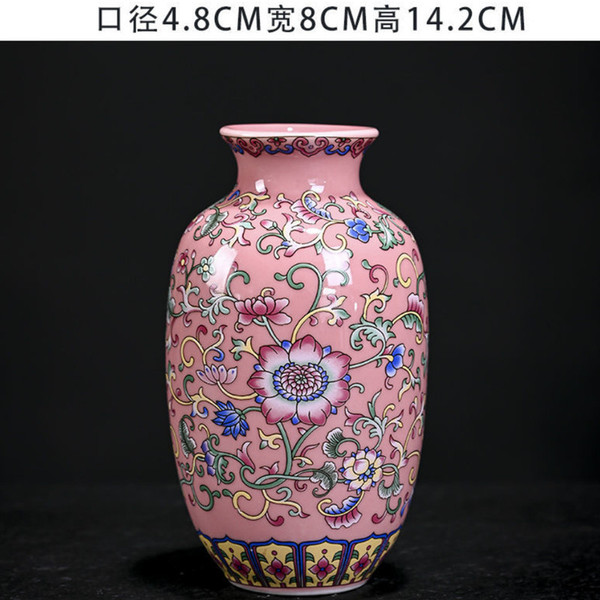 Ceramic retro enamel flower-shaped