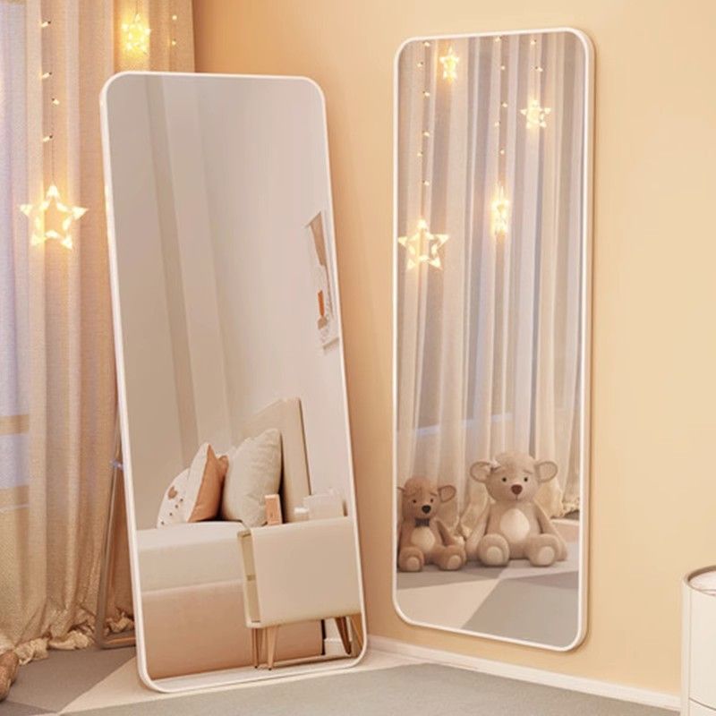 Internet-famous Full-body Mirror Bedroom Home Wall-mounted Fitting Mirror Girls' Dressed Mirror Floor Mirror Home Three-dimensional Wall-mounted Mirror