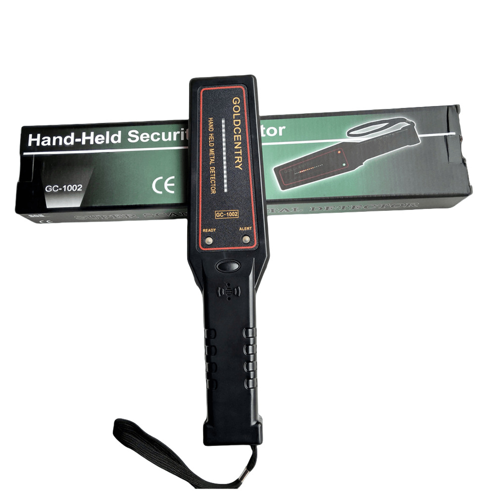 手持安检仪GC-1002手持金属探测器工厂车站学校保安探测仪器