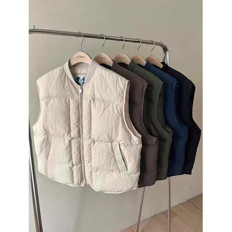Now on Sale~ Korean Se*F Serv*Ce White Duck down Layered down Vest Jacket for Winter