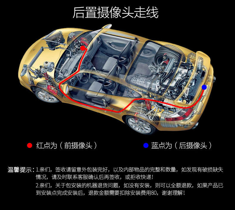 Suitable for 2025 New Rearview Mirror Driving Recorder Car Full-Screen Front and Rear Dual-Camera Ultra-High-Definition Night Vision