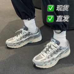 莆田新製品2025純原P-6000女性レトロな父親靴男性運動ランニングシューズ厚い底の女性靴男性靴