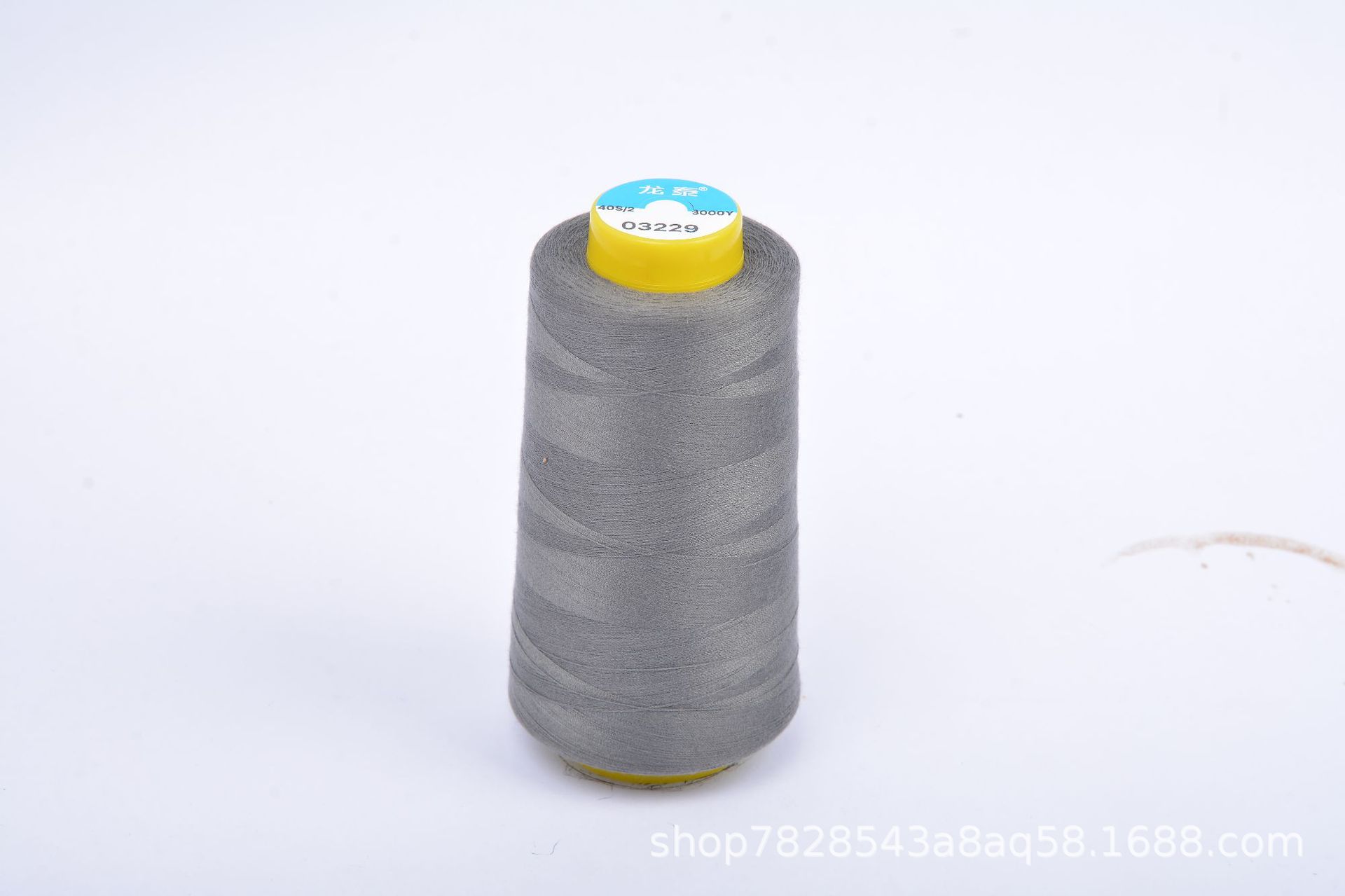 402 Liu Qing 3000 yardas línea de costura gris línea especial de fábrica de ropa línea de máquina de coser de alta velocidad